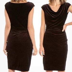 Jessica Howard Elegant Black Midi Dress